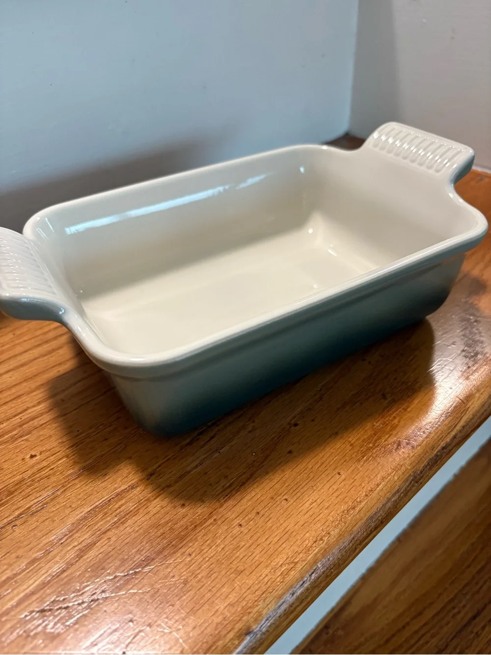 Le Creuset Heritage Rectangular Baking Dish in Thyme